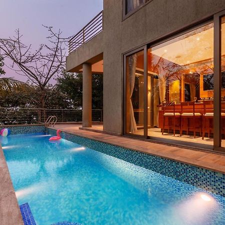 The Blue Horizon By Stayvista - Featuring A Beach-View Villa With A Swimming Pool, Indoor Games, And A Relaxing Balcony Алібаґ Екстер'єр фото